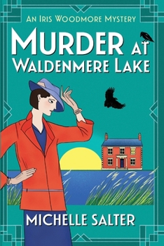 Paperback Murder at Waldenmere Lake [Large Print] Book