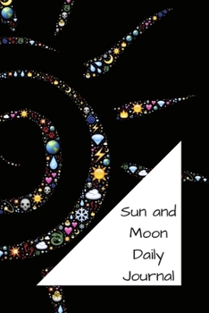 Paperback Sun and Moon: : Daily Journal Book