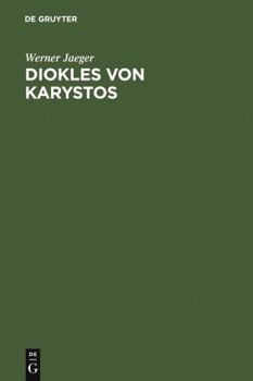 Hardcover Diokles von Karystos [German] Book