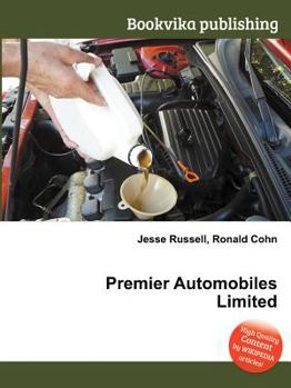 Paperback Premier Automobiles Limited Book