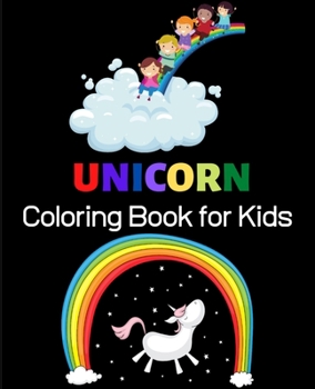 Paperback Unicorn Coloring Book For Kids: Ages 4-8 Book