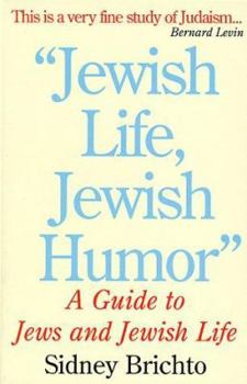 Hardcover Jewish Life, Jewish Humor Book