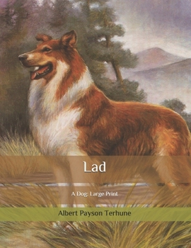 Paperback Lad: A Dog: Large Print Book