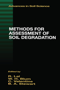 Paperback Methods for Assessment of Soil Degradation Book