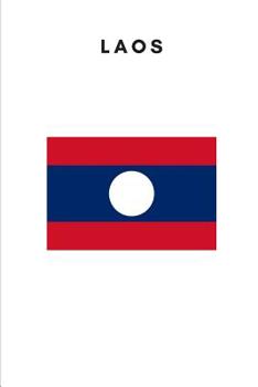 Paperback Laos: Country Flag A5 Notebook to write in with 120 pages Book