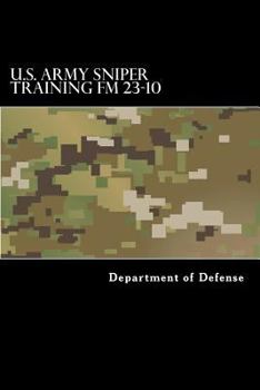 Paperback U.S. Army Sniper Training FM 23.10 Book