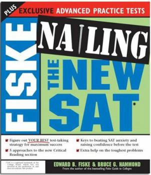 Paperback Fiske Nailing the New SAT Book