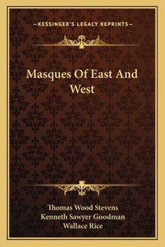 Paperback Masques Of East And West Book