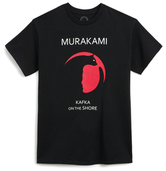Misc. Murakami: Kafka on the Shore (Noma Bar) Unisex T-Shirt Large Book