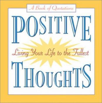 Hardcover Positive Thoughts Book