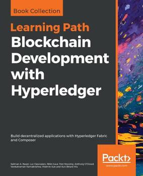 Paperback Blockchain Development with Hyperledger Book