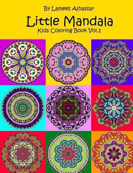 Paperback Little Mandala: Kids Coloring Book Vol. 1 Book