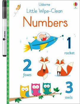 Paperback Little Wipe-Clean - Numbers Book