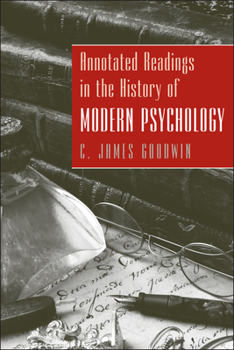 Paperback Annotated Readings in the History of Modern Psychology Book