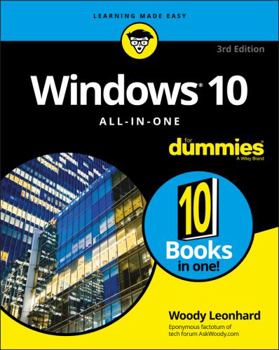 Paperback Windows 10 All-In-One for Dummies Book