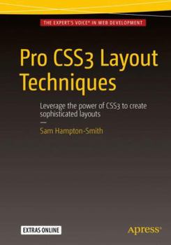 Paperback Pro CSS3 Layout Techniques Book