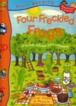 Hardcover Four Freckled Frogs (Start Reading) Book