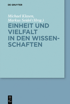Hardcover Einheit Und Vielfalt in Den Wissenschaften [German] Book
