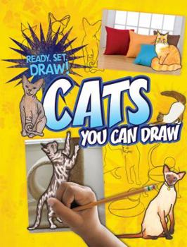 Library Binding Cats You Can Draw Book