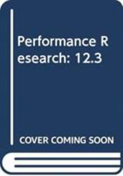 Paperback Performance Research: 12.3 Book