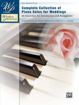 Paperback Wedding Performer -- Complete Piano Collection: 44 Solos for Ceremonies and Receptions Book