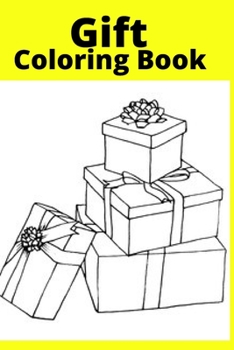 Paperback Gift Coloring Book: Kids for Ages 4-8 [Large Print] Book