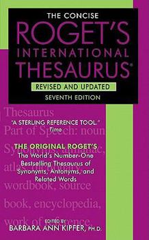 Mass Market Paperback The Concise Roget's International Thesaurus Book