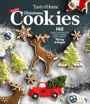 Spiral-bound Taste of Home All New Christmas Cookies: 143 Sweet Specialties Sure to Make Your Holiday Merry and Bright Book