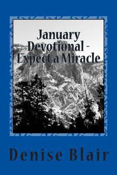 Paperback January Devotional - Expect a Miracle Book
