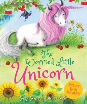 Paperback Worried Little Unicorn Book