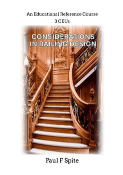 Paperback Considerations in Railing Design Book