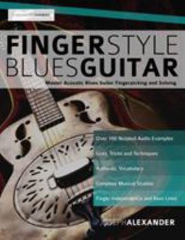 Paperback Fingerstyle Blues Guitar Book