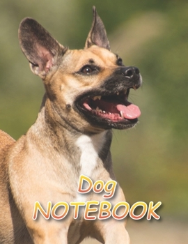 Paperback Dog NOTEBOOK: Notebooks and Journals 110 pages (8.5"x11") Book