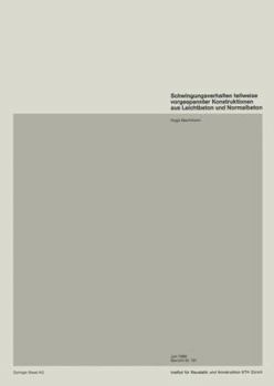 Paperback Schwingungsverhalten Teilweise Vorgespannter Konstruktionen Aus Leichtbeton Und Normalbeton [German] Book