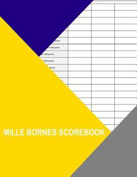 Paperback Mille Bornes Scorebook Book