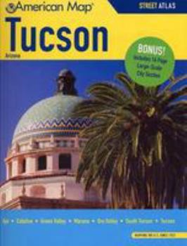 Paperback Tucson AZ Atlas Book