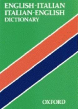 Hardcover English-Italian, Italian-English Dictionary Book