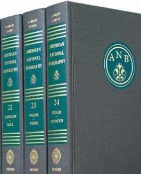 Hardcover American National Biography Book