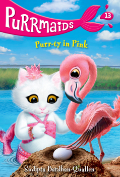 Paperback Purrmaids #13: Purr-ty in Pink Book