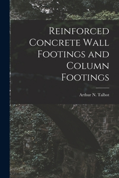 Paperback Reinforced Concrete Wall Footings and Column Footings Book