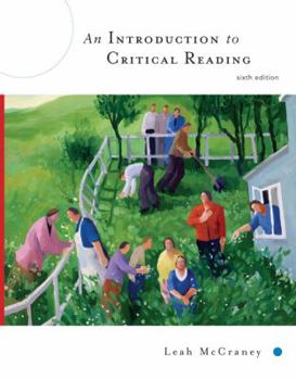 Paperback An Introduction to Critical Reading Book