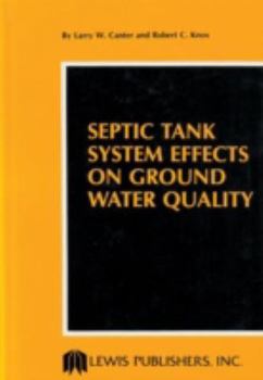 Hardcover Septic Tank System Effects on Ground Water Quality Book