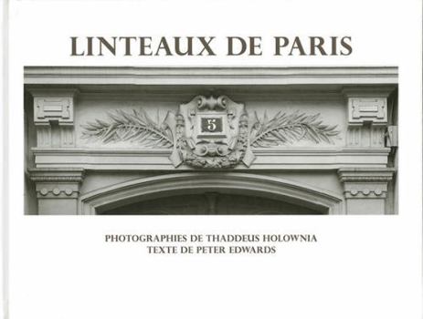 Hardcover Linteaux de Paris [French] Book