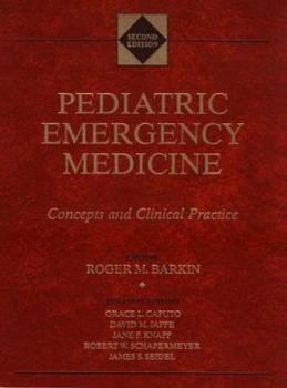 Hardcover Pediatric Emergency Medicine: Concepts & Clinical Practice Book
