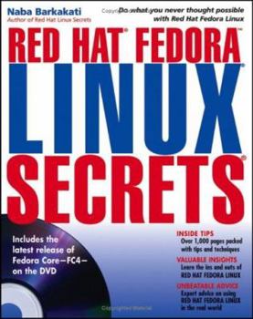 Paperback Red Hat Fedora Linux Secrets [With DVD] Book