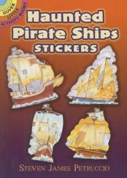 Paperback Haunted Pirate Ships Stickers Book