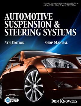 Spiral-bound Today S Technichian: Automotive Suspension & Steering Shop Manual Book