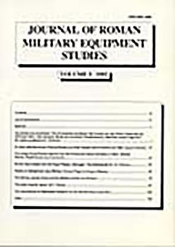 Paperback Journal of Roman Military Equipment Studies, Volume 3, 1992 Book