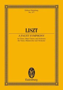 Paperback A Faust Symphony: Study Score Book