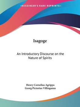 Paperback Isagoge: An Introductory Discourse on the Nature of Spirits Book